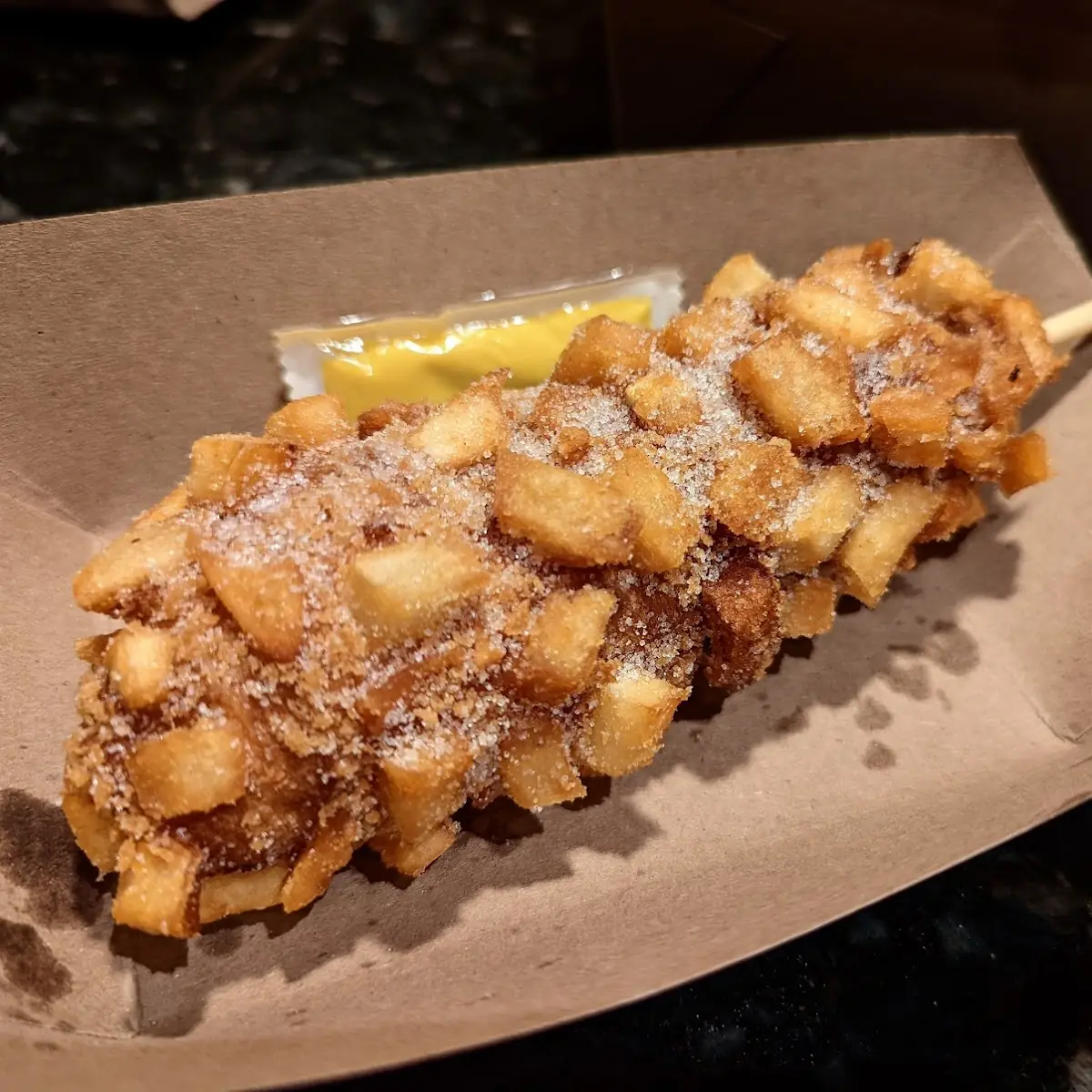 Korean Corn Dog 韩国玉米热狗 Half Hot Dog Half Mozzarella Chosen Potato Base Upgrade